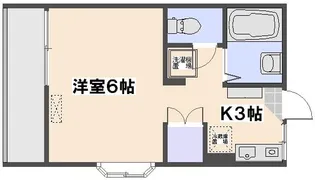 イースト殿山【103号室】の間取り