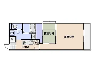 クレベール相原【301号室】の間取り