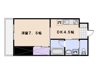 マンションそよ風【2階】の間取り