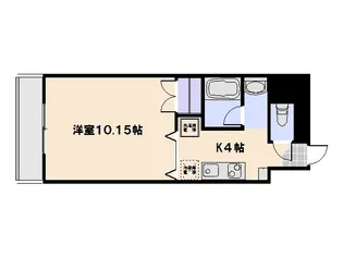グレイシャス五日市【603号室】の間取り