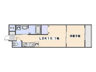 アフロディテ【2階】の間取り