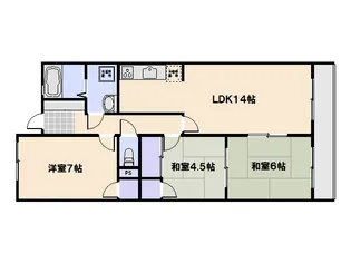 高田アーバニー【101号室】の間取り