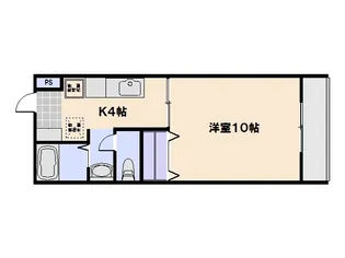 サンライズ伴駅前ビル【1階】の間取り