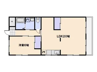 木村ビル【3階】の間取り