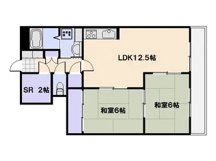シャルム肥後【303号室】の間取り