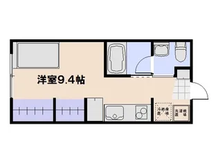 エストレビータII【2階】の間取り