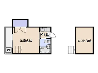 OTハウス1番館【103号室】の間取り