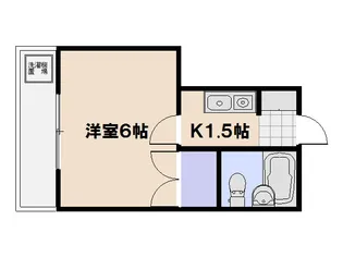 森川ビル【4階】の間取り