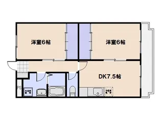 コンフォートT【2階】の間取り