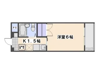 サンライズ五日市中央5丁目ビル【303号室】の間取り