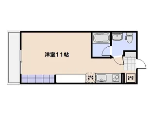 ヴィラ リヴィエール【1階】の間取り