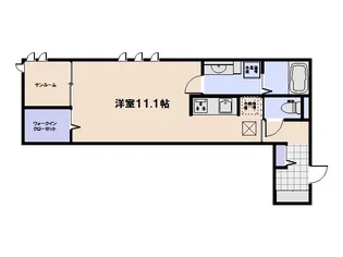ソレイユ ルヴァン【2階】の間取り