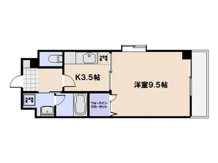 アバント宮内【901号室】の間取り