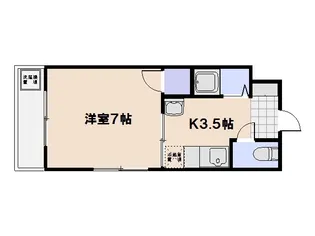 ラ・メゾン峰【2階】の間取り