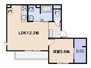シャーメゾン八幡東【2階】の間取り