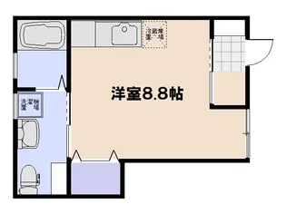 リノリノアパートメント五日市【1階】の間取り