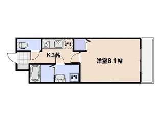 PLEIN SOLEIL 1【305号室】の間取り