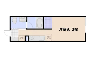 ベルハイム井口鈴が台【2階】の間取り