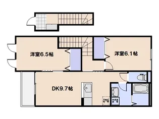 グランデュール【2階】の間取り