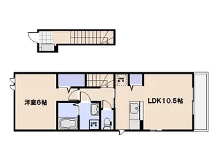 ネオ串戸【2階】の間取り