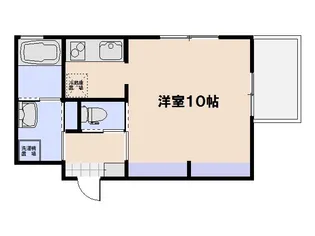 PLEIN SOLEIL吉見園【1階】の間取り