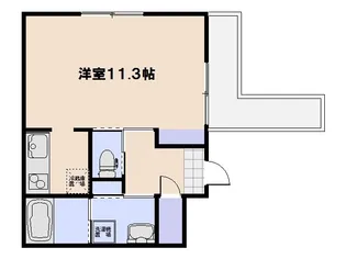 PLEIN SOLEIL吉見園【203号室】の間取り