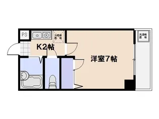 ポート21【305号室】の間取り