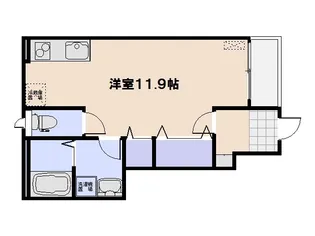 アルフォート 中央【1階】の間取り