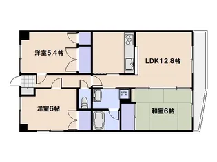 3LDKの間取り画像