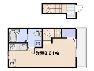 ソフィスコート八幡【203号室】の間取り