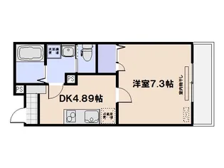 PLEIN SOLEIL C【102号室】の間取り