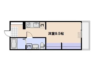 エスタディオIII【1階】の間取り