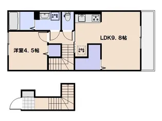 コンフォルトヒルズ【2階】の間取り