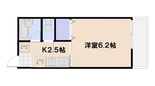 シティハイム吉見園【202号室】の間取り