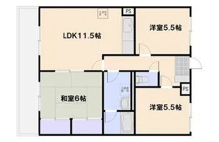 ヴィラ平林II【2階】の間取り