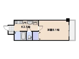 ル・パラディ【4階】の間取り