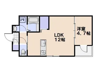 IRIS吉見園【2階】の間取り