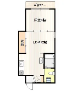バロックワークス【503号室】の間取り