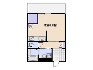 El Clasico駅前【1階】の間取り