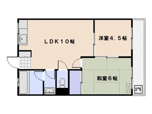 高木第一ビル【103号室】の間取り