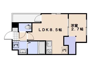 MOVE桜尾本町【2階】の間取り