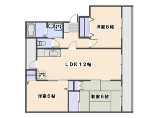 エントピアK・S【303号室】の間取り