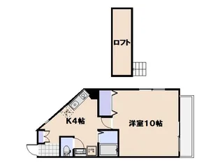 第12平勝ビル【5階】の間取り
