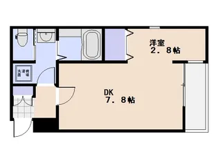 Tメゾン五日市駅前【103号室】の間取り