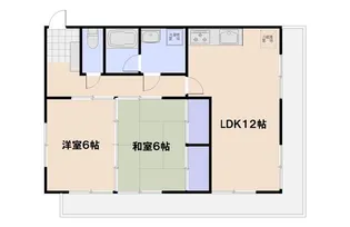 プログレス利松【303号室】の間取り