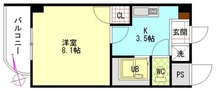 エスペランサミト【0101号室】の間取り