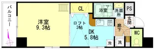 グラビスコート紙屋町【10階】の間取り