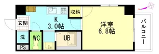 第2エビスヤビル【4階】の間取り