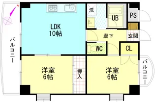 Rigid One【0503号室】の間取り