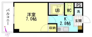 エスペランサミト【2階】の間取り